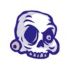 Elements Skulls logo template 84