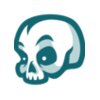 Elements Skulls logo template 91