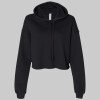 Women's Cropped Fleece Hoodie