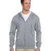Adult NuBlend® Fleece Full-Zip Hooded Sweatshirt
