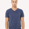 Unisex Textured Jersey V-Neck Tee