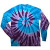 5.4 oz., 100% Cotton Long-Sleeve Tie-Dyed T-Shirt