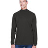 Unisex Sueded Jersey Mock Neck T-Shirt
