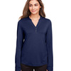 Women's JAQ Stretch Performance V-Neck Snap Pullover