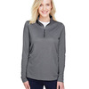 Women's Zone Sonic Heather Performance Quarter-Zip Pullover