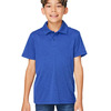 Youth Zone Sonic Heather Performance Polo