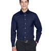 Men's Crown Collection® Solid Stretch Twill Woven Dress Shirt
