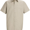 Men's Specialized Short Sleeve Pocketless Work Shirt