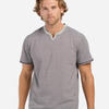 Men's Striped V-Notch T-Shirt