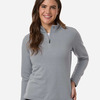 Women's Stretch Quarter-Zip Fleece Pullover