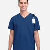 Men's V-Neck Pocket Scrub Top