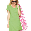 Women's Fine Jersey V-Neck Coverup