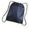 Zippered Drawstring Backpack