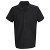 Poplin Cook Shirt with Gripper Closures