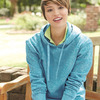 Women’s Glitter French Terry Hooded Sweatshirt