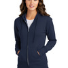 Port Ladies Classic Full Zip Hooded Sweatshirt