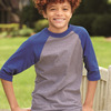Youth Three-Quarter Sleeve Baseball Jersey