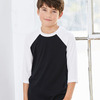 Youth Three-Quarter Sleeve Baseball Tee