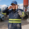 Men's Enhanced Visibility Action Back Coverall