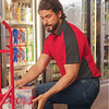 Men's Performance Knit Two Tone Polo