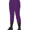 Girls' Fastpitch Softball Pants with Belt Loops