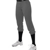 Girls' Premium Fastpitch Softball Pants with Belt Loops