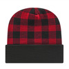 USA-Made Plaid Beanie