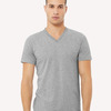 Unisex Heather CVC V-Neck Tee