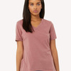 Women's Relaxed Heather CVC V-Neck Tee